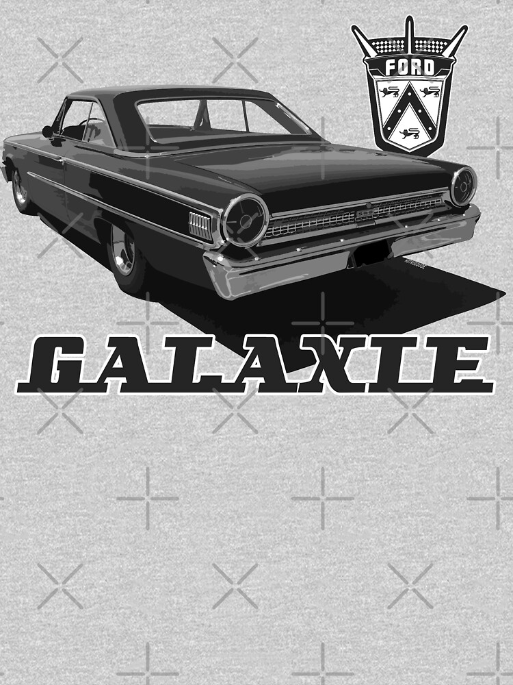 1963 1 2 Ford Galaxie 500 Coupe Pullover Sweatshirt By Hotroddude Redbubble