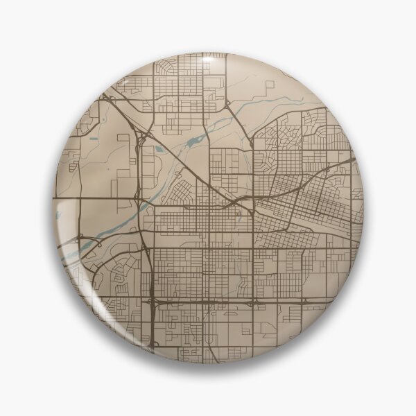 Item preview, Bakersfield Sepia Map designed and sold by CPTVDesign.