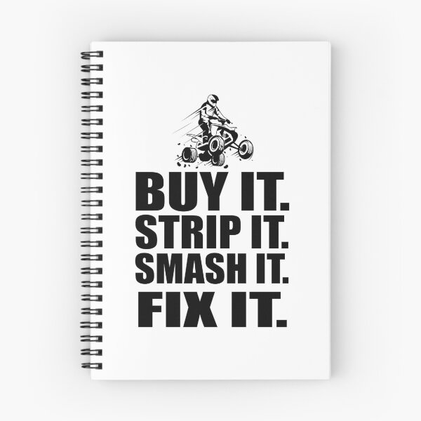 Item preview, Buy It Strip It Smash It Fix It, Atv racing shirts, Atv mudding t shirts designed and sold by sols.