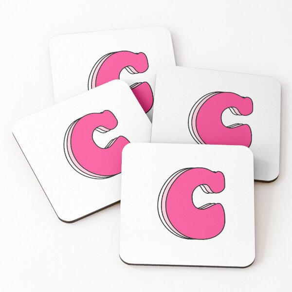 Item preview, Uppercase Pink Triple "C" designed and sold by Maggie S.