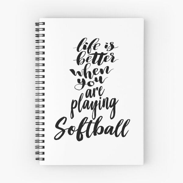 Item preview, Life Is Better When You Are Playing Softball designed and sold by ProjectX23.