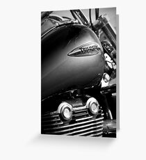 Triumph Thunderbird Greeting Card