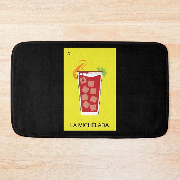 Item preview, Michelada Loteria Mexican Borracho Beer Cereveza Mexico Shrimp Sal Chile Dulce  designed and sold by Shirt-Surf.