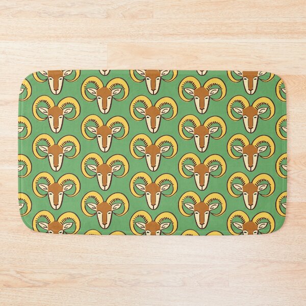 Item preview, Sheep / Goat head pictoglyph (bright) designed and sold by Argent Whiskers.