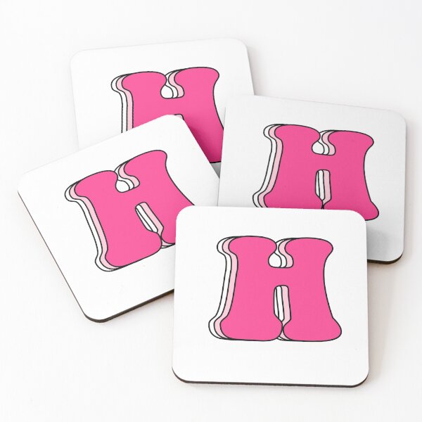Item preview, Uppercase Pink Triple "H" designed and sold by Maggie S.