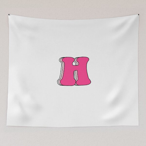 Item preview, Uppercase Pink Triple "H" designed and sold by Maggie S.