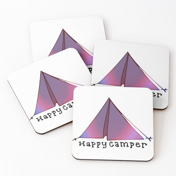 Item preview, happy camper designed and sold by Maddie Schneider.