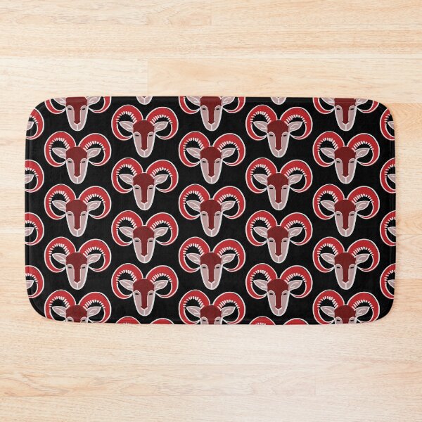 Item preview, Sheep / Goat head pictoglyph (red) designed and sold by Argent Whiskers.
