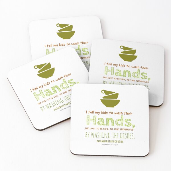 Item preview, Momming Thru Corona: Wash Your Hands designed and sold by barefacedgirl.