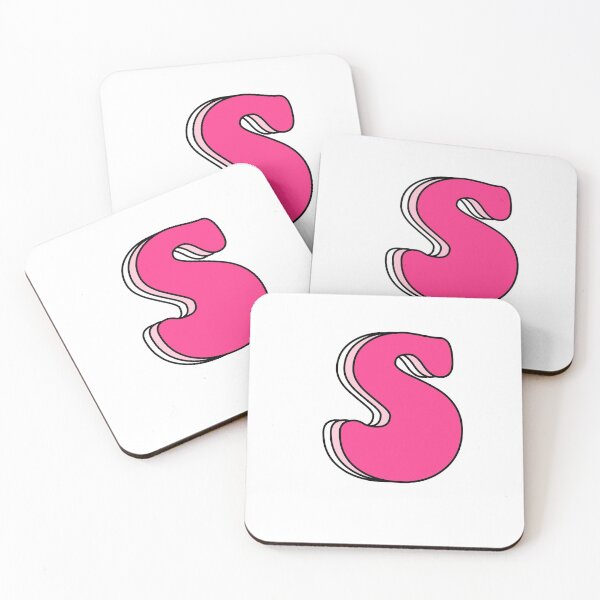 Item preview, Uppercase Pink Triple "S" designed and sold by Maggie S.