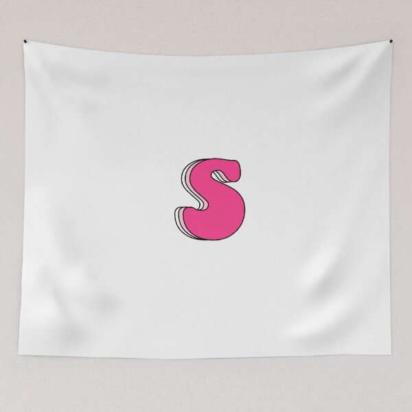 Item preview, Uppercase Pink Triple "S" designed and sold by Maggie S.