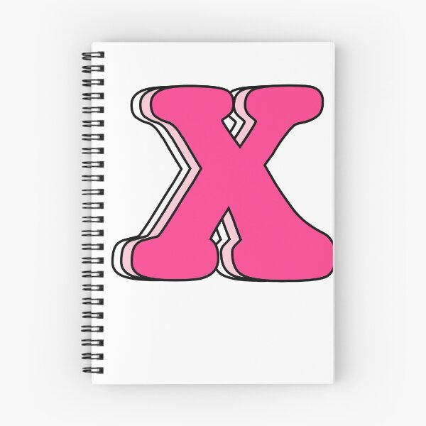 Item preview, Uppercase Pink Triple "X" designed and sold by Maggie S.