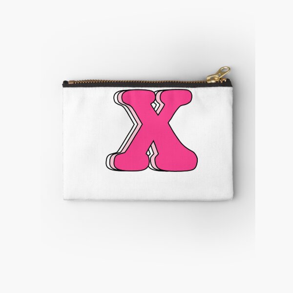 Item preview, Uppercase Pink Triple "X" designed and sold by Maggie S.