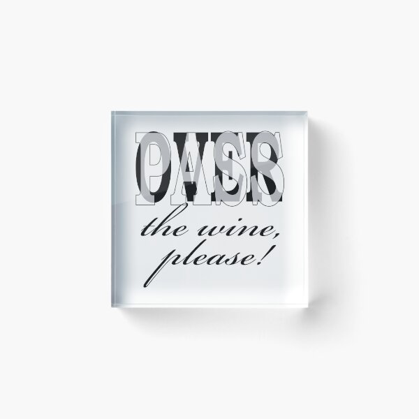 Item preview, Passover the Wine, Please! designed and sold by Eileen Morris.