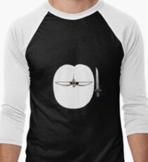 Fat Penguin Ninja Men's Baseball ¾ T-Shirt