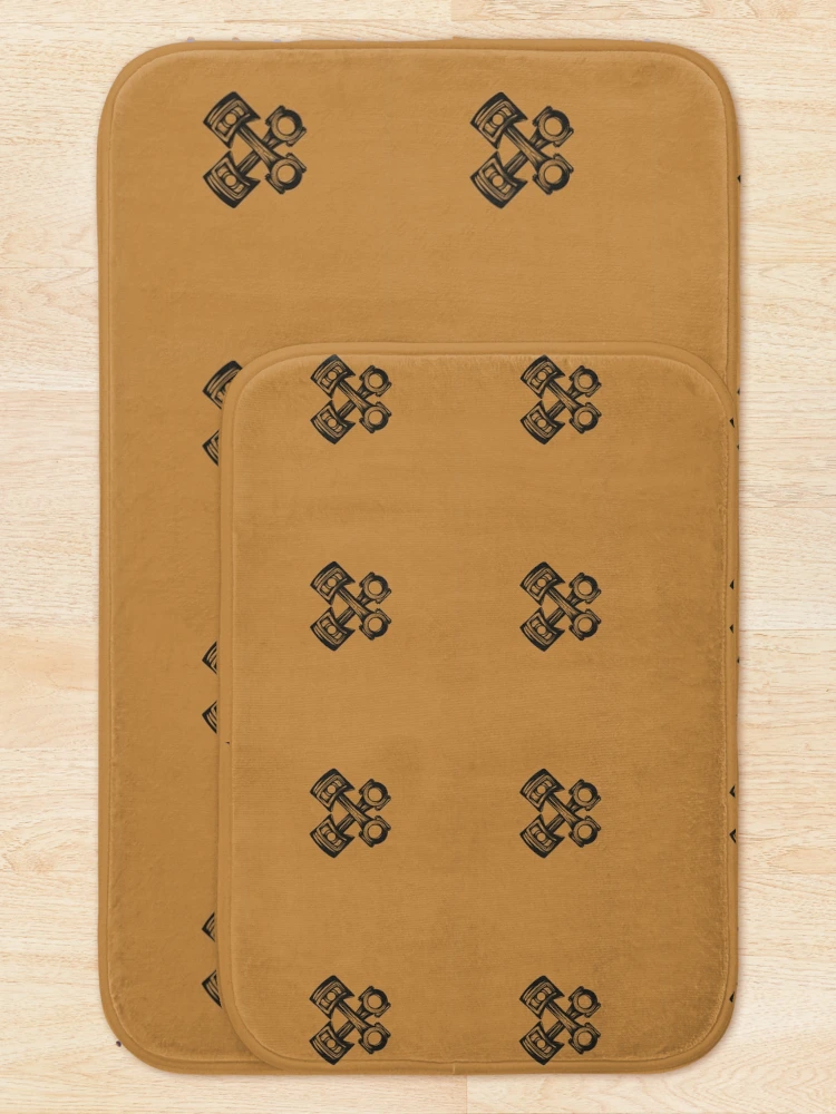 Thumbnail 5 of 6, Bath Mat, Mechanic designed and sold by Raju2018.