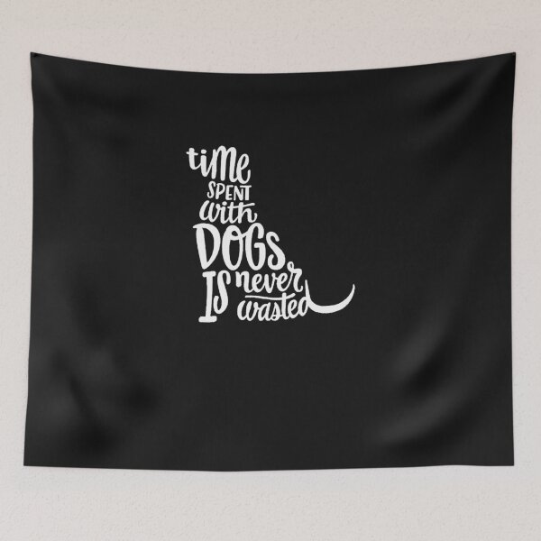 Item preview, Time Spent With Dogs Is Never Wasted Gift Dog Lover designed and sold by iBestSellings.