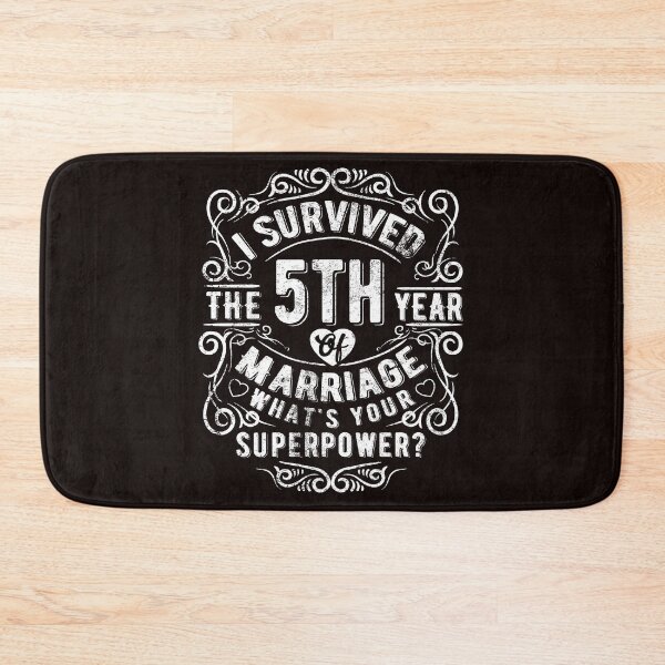 Item preview, Funny Wedding Anniversary Gift 5 years Wedding Marriage Gift designed and sold by Dee Lim.