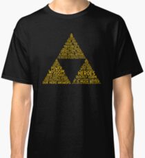 Legend of Zelda Typography Classic T-Shirt