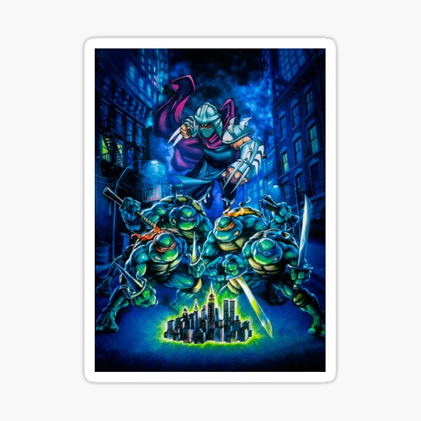 TMNT hyper stone Manhattan Sticker