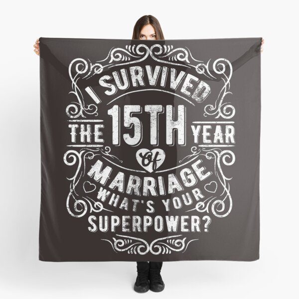 Item preview, Funny Wedding Anniversary Gift 15 years Wedding Marriage Gift designed and sold by Dee Lim.