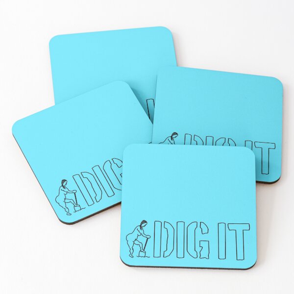 Item preview, "DIG IT" Stencil designed and sold by LochNestFarm.