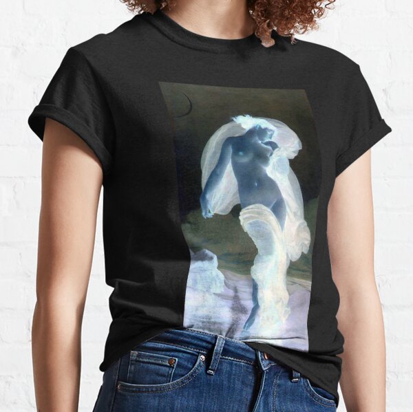 Evening Mood painting by William-Adolphe Bouguereau Classic T-Shirt