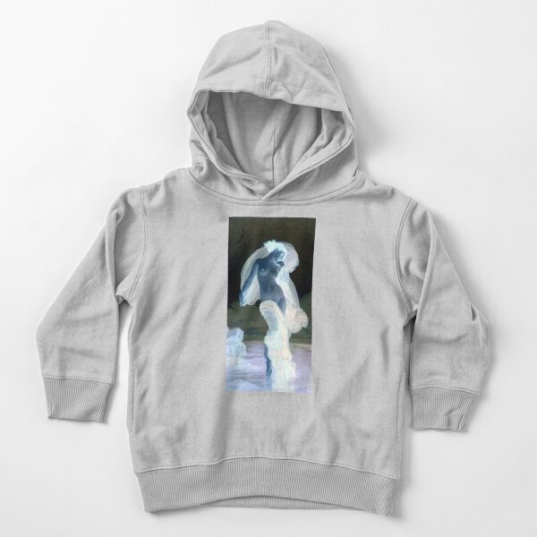 Evening Mood painting by William-Adolphe Bouguereau Toddler Pullover Hoodie