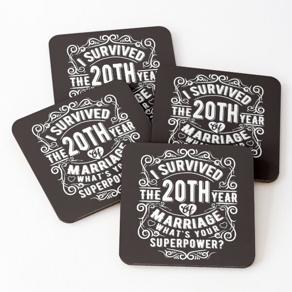 Item preview, Funny Wedding Anniversary Gift 20 years Wedding Marriage Gift designed and sold by Dee Lim.