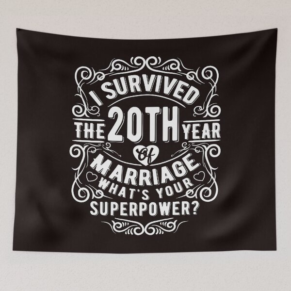 Item preview, Funny Wedding Anniversary Gift 20 years Wedding Marriage Gift designed and sold by Dee Lim.
