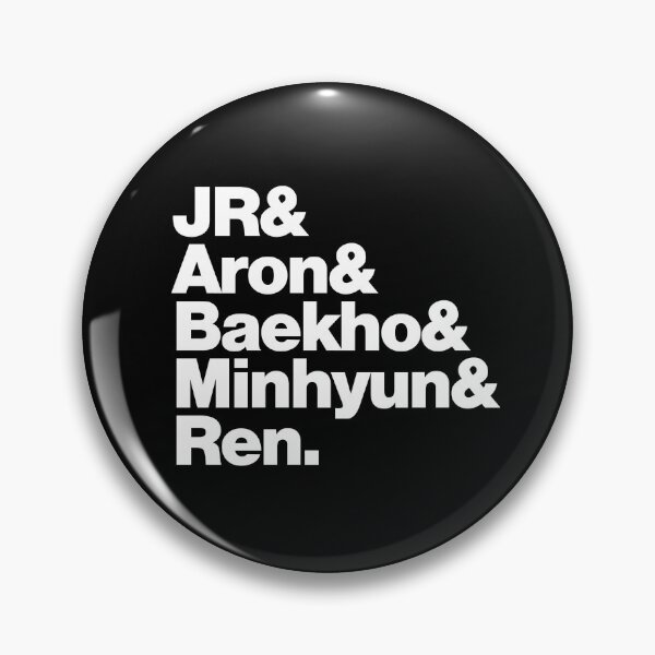 Item preview, Nu'est & members names designed and sold by lovely-day.