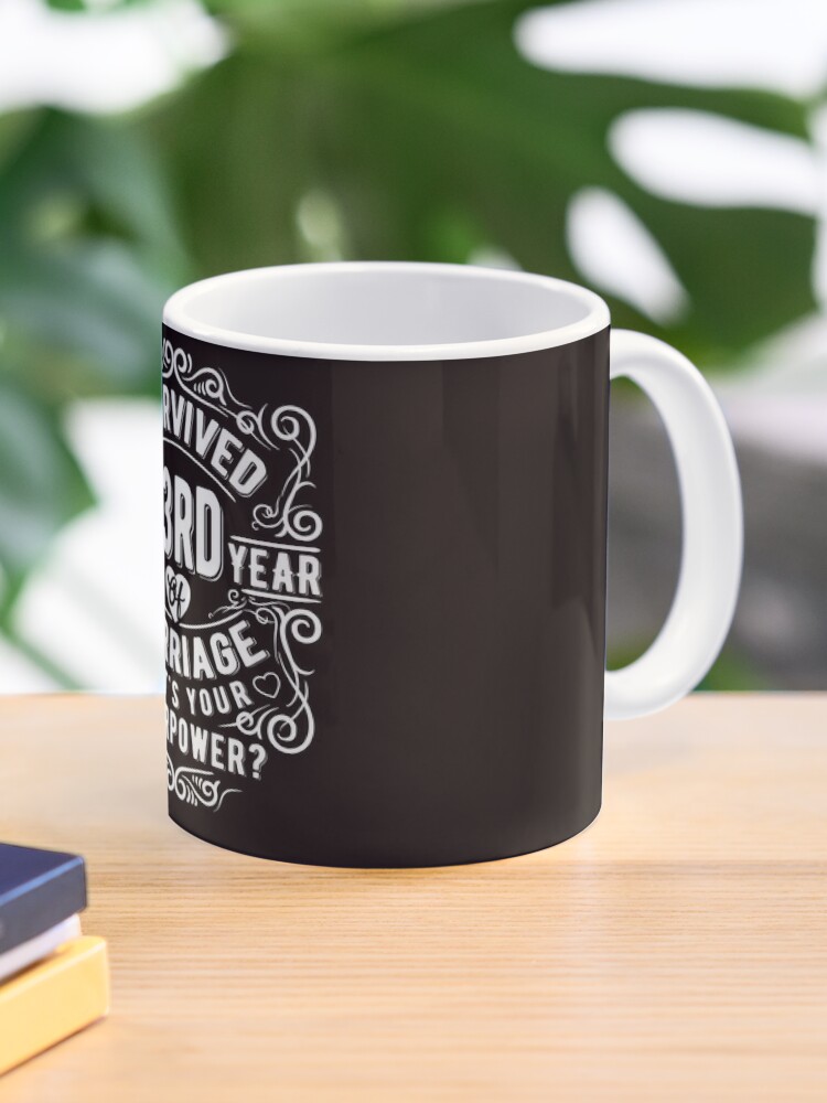 Funny Wedding Anniversary Gift 23 years Wedding Marriage Gift Coffee Mug  for Sale by Dee Lim