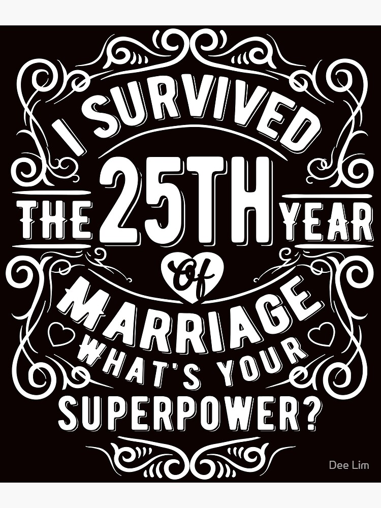 25th 25 year Wedding Anniversary Gift Support' Men's T-Shirt | Spreadshirt