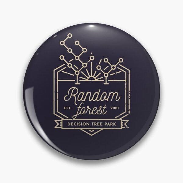 Item preview, Random forest (Yellow lines) designed and sold by visualizards.
