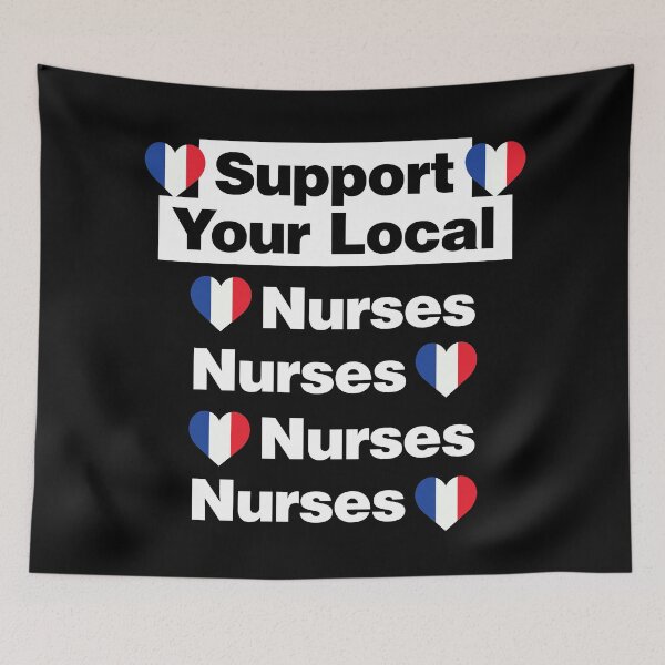 Item preview, Support Your Local French Nurses Help Healthcare France designed and sold by elhefe.