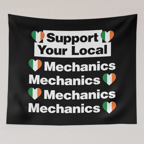 Item preview, Support Your Local Irish Mechanics Ireland Car Repair designed and sold by elhefe.