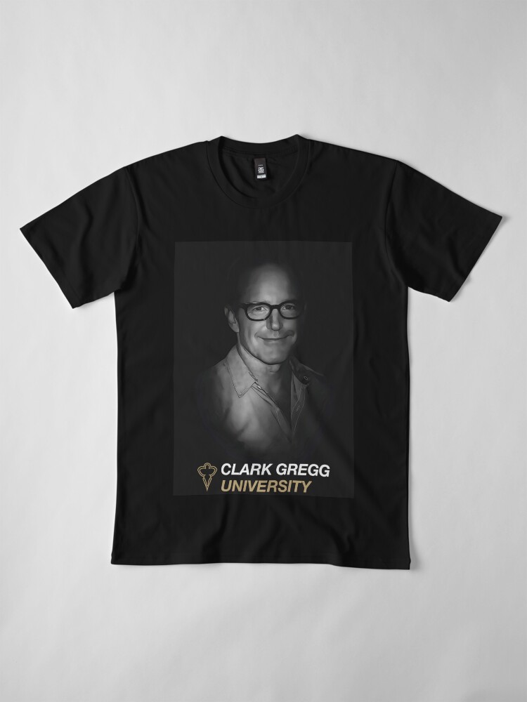 Alternate view of Clark Gregg University Fanart Premium T-Shirt