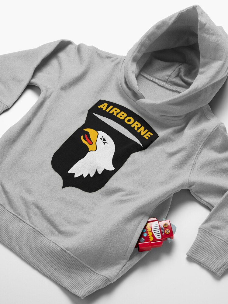 Alternate view of 101st Airborne Insignia Toddler Pullover Hoodie