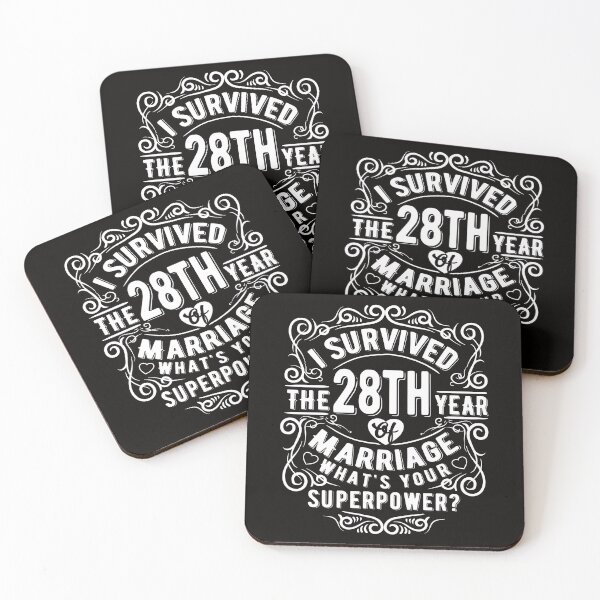 Item preview, Funny Wedding Anniversary Gift 28 years Wedding Marriage Gift designed and sold by Dee Lim.