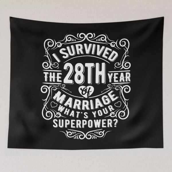 Item preview, Funny Wedding Anniversary Gift 28 years Wedding Marriage Gift designed and sold by Dee Lim.