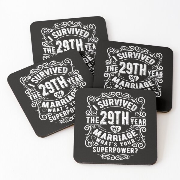 Item preview, Funny Wedding Anniversary Gift 29 years Wedding Marriage Gift designed and sold by Dee Lim.