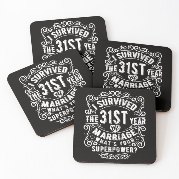 Item preview, Funny Wedding Anniversary Gift 31 years Wedding Marriage Gift designed and sold by Dee Lim.
