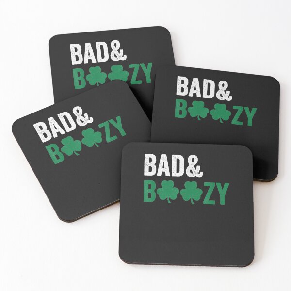 Item preview, Bad and Boozy Funny Saint Patrick Day Drinking Gift designed and sold by iBestSellings.
