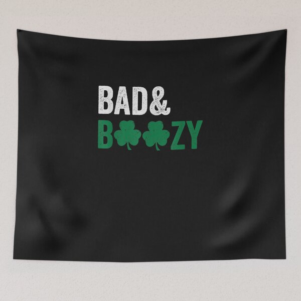Item preview, Bad and Boozy Funny Saint Patrick Day Drinking Gift designed and sold by iBestSellings.