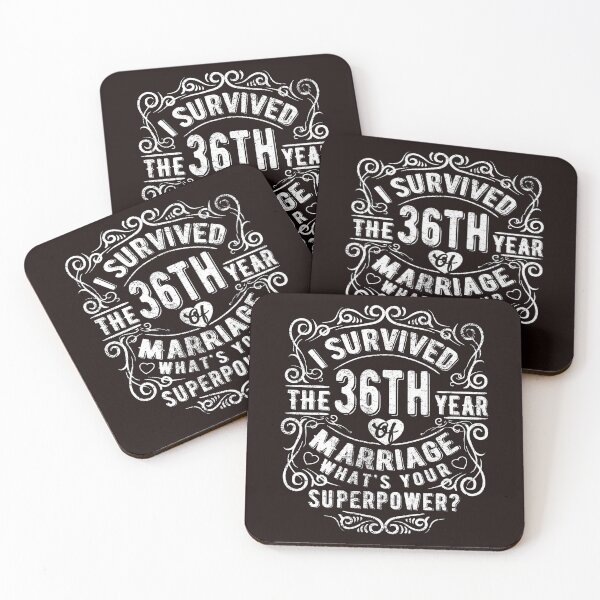 Item preview, Funny Wedding Anniversary Gift 36 years Wedding Marriage Gift designed and sold by Dee Lim.