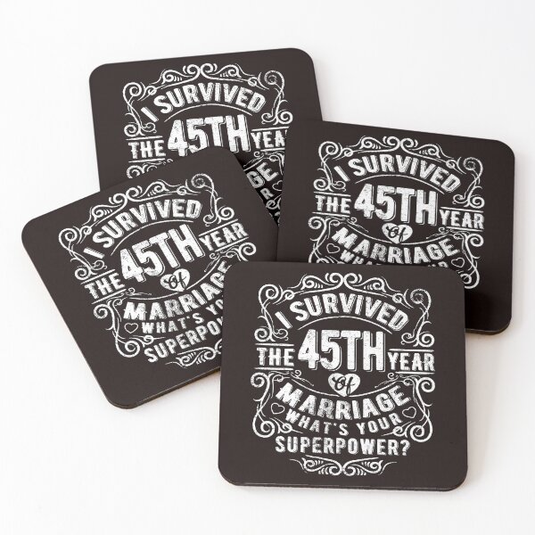 Item preview, Funny Wedding Anniversary Gift 45 years Wedding Marriage Gift designed and sold by Dee Lim.