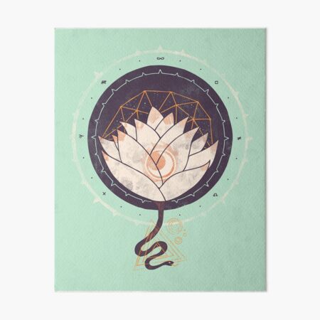 Lotus Galeriedruck
