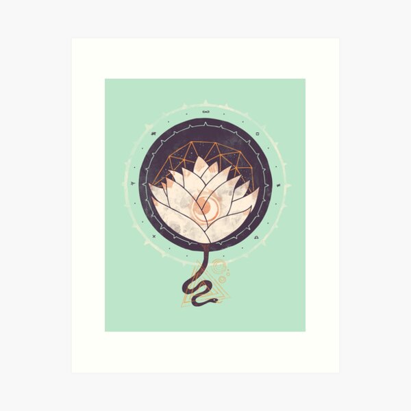 Lotus Art Print