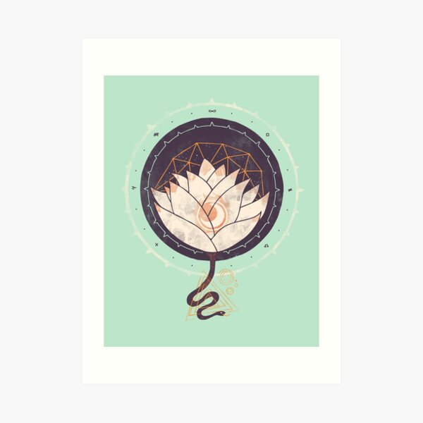 Lotus Art Print