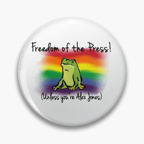 Item preview, Turn the Frogs Gay Alex Jones designed and sold by Room305.